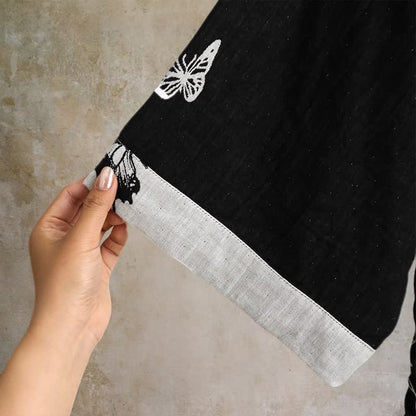Butterfly Pure Cotton Kimono Robe - image 3