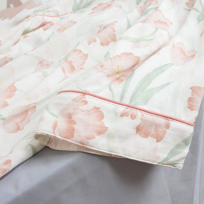 Tulip Print Bamboo Fiber Women's Pajamas - image 5
