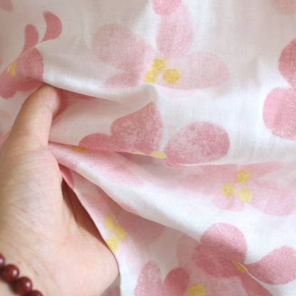 Sakura Floral Cotton Gauze Kimono Nightdress - image 12