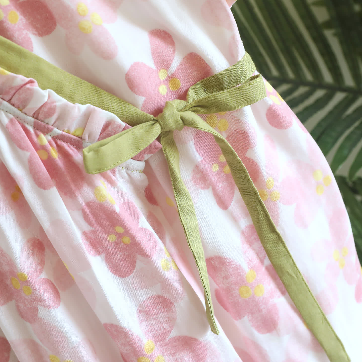 Sakura Floral Cotton Gauze Kimono Nightdress - image 8