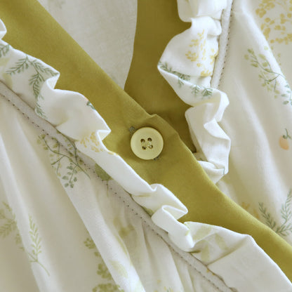 Forest Herbarium Cotton Gauze Yukata Dress - image 7