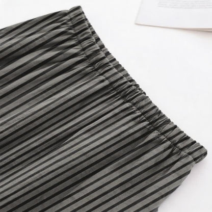 Unisex Striped Modal Pajama Set - image 4