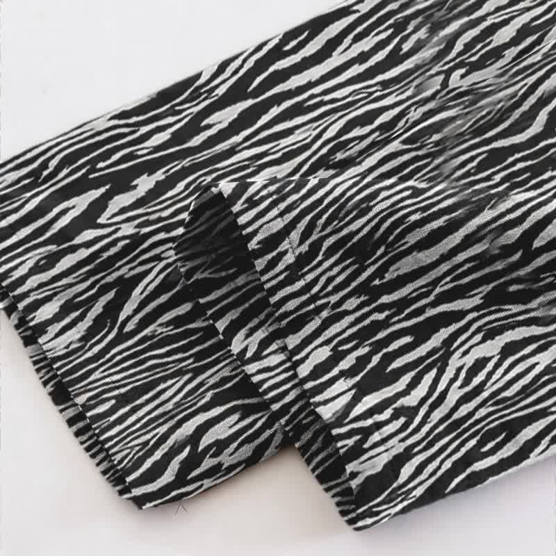 Unisex Zebra Print Modal Pajama Set - image 4