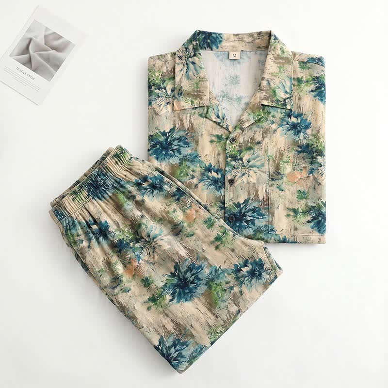 Unisex Floral Print Loungewear Set - image 1