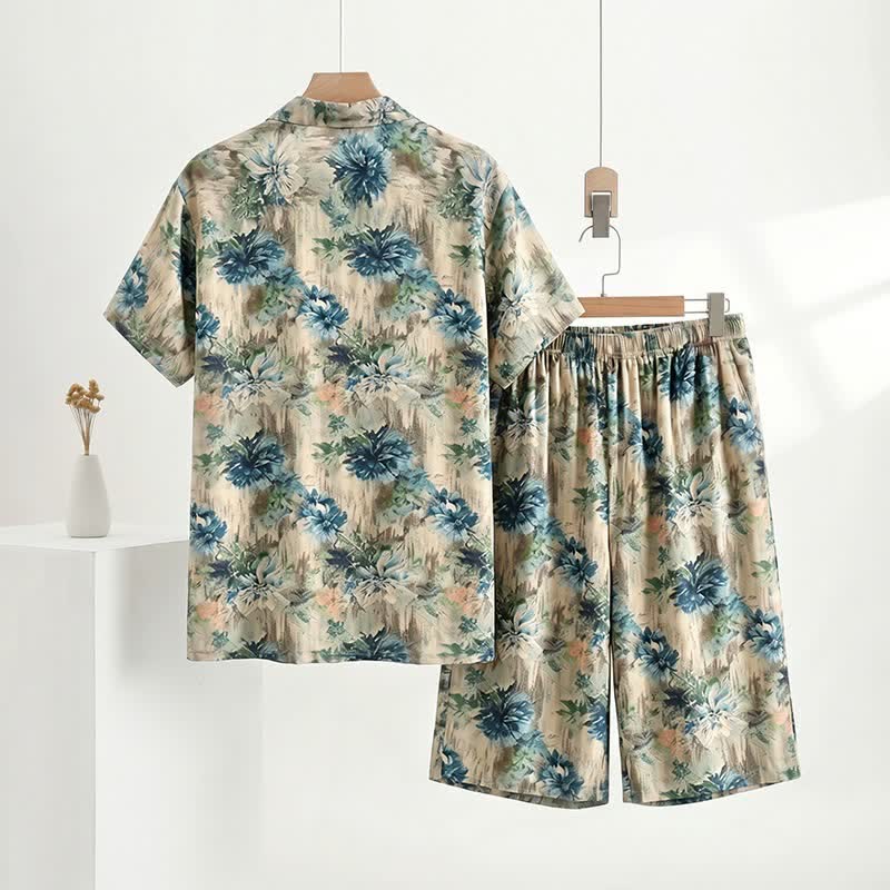 Unisex Floral Print Loungewear Set - image 4