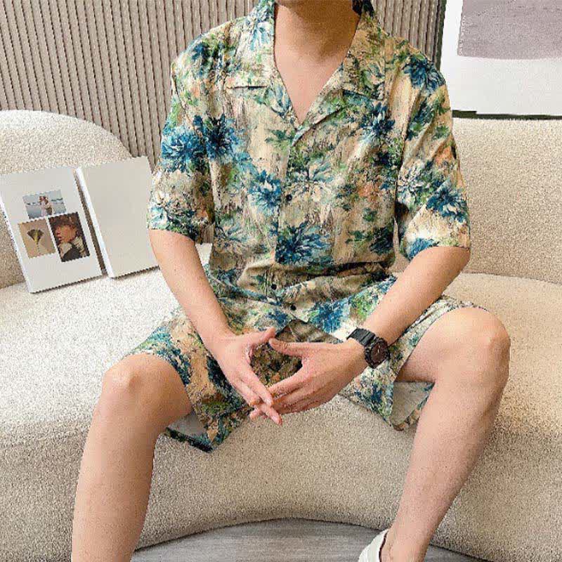 Unisex Floral Print Loungewear Set - image 3