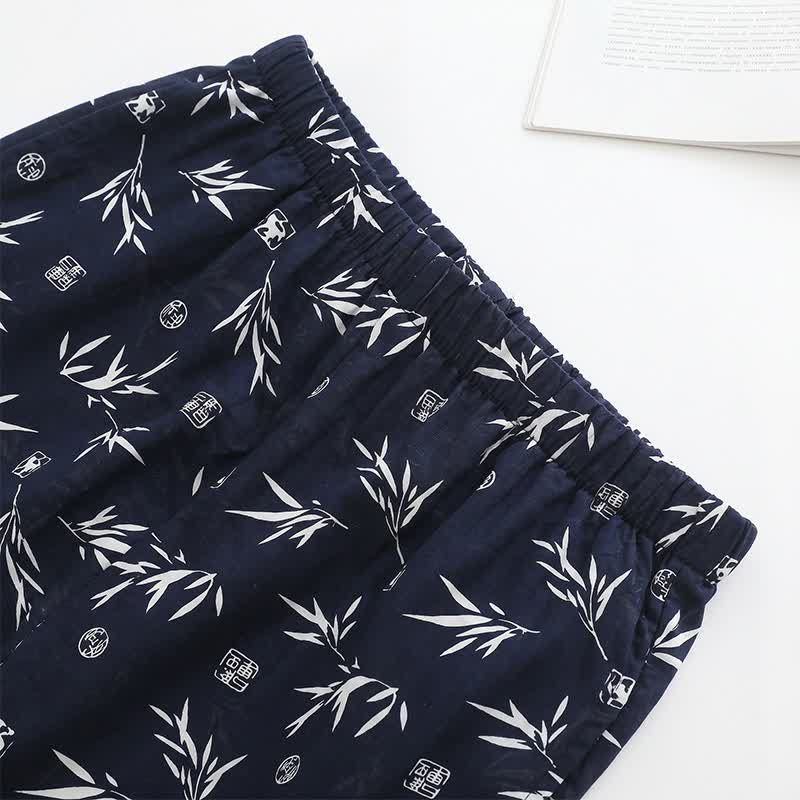 Unisex Bamboo Leaf Print Loungewear Set - image 5