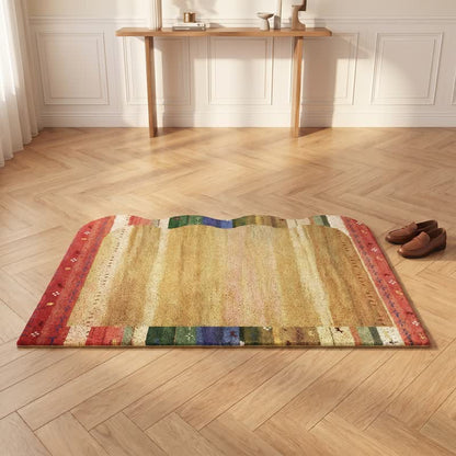 Vintage Persian Non-Slip Entry Rug - image 1