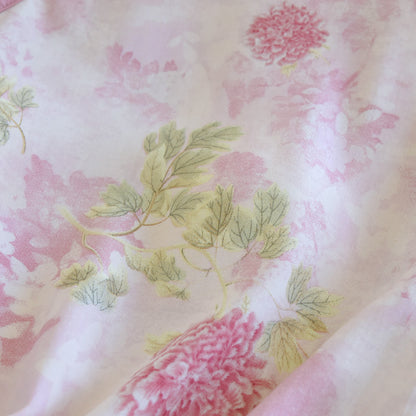 Hydrangea Floral Padded  Cropped Pants Nightwear - image 7