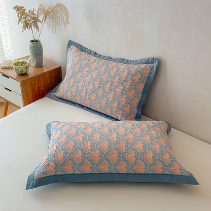 Jacquard Sea Shell 3-Layer Muslin Cotton Quilt - image 7