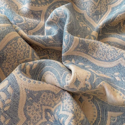 Milanese Medallion Tile Cotton Gauze Bedspread Quilt - image 12