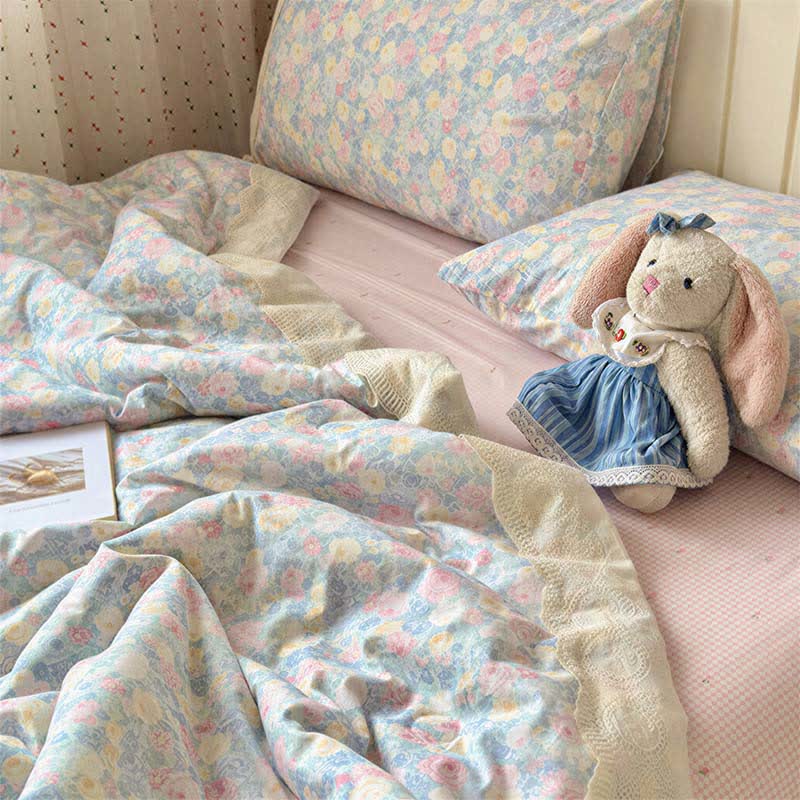 Lace Romance Cotton Bedding Set - image 2