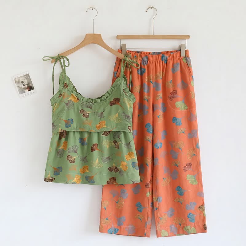 Ginkgo Cami Top & Pants Pajama Set - image 9