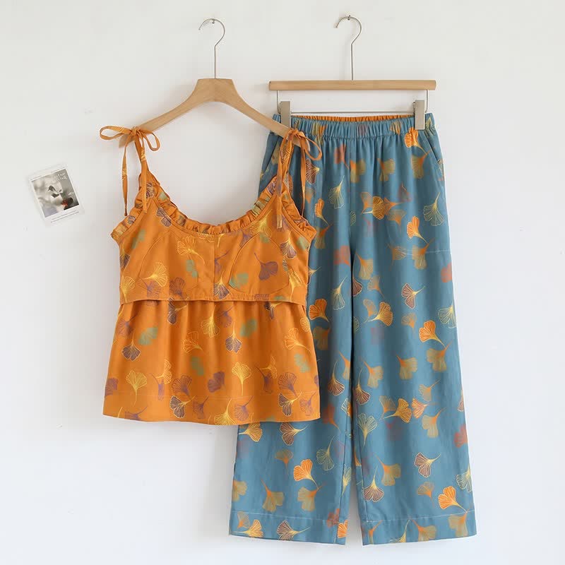 Ginkgo Cami Top & Pants Pajama Set - image 1