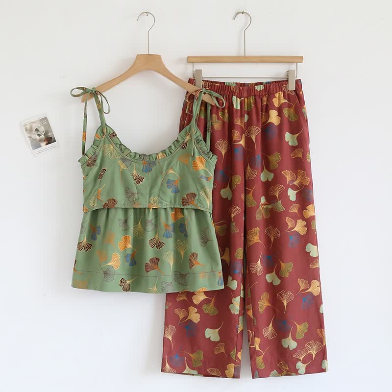 Ginkgo Cami Top & Pants Pajama Set - image 5