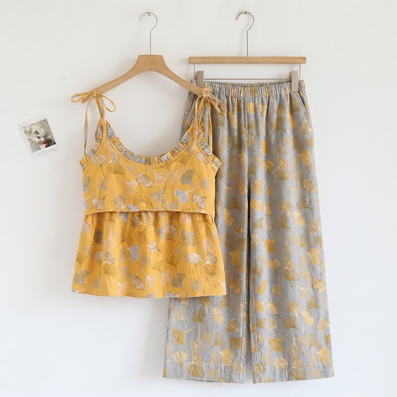 Ginkgo Cami Top & Pants Pajama Set - image 34