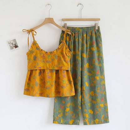 Ginkgo Cami Top & Pants Pajama Set - image 13