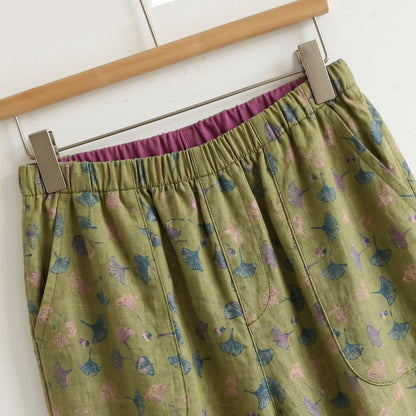 Ginkgo Biloba Leaf Cami Pajama Set - image 12