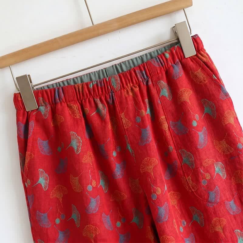 Ginkgo Biloba Leaf Cami Pajama Set - image 3