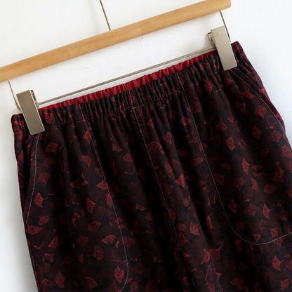 Ginkgo Biloba Leaf Cami Pajama Set - image 15