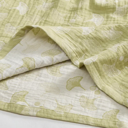 Fresh Ginkgo Leaf Cami Cotton Pajamas - image 10