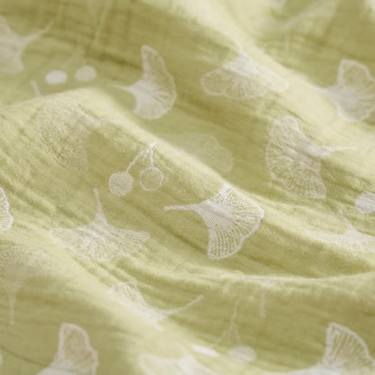 Fresh Ginkgo Leaf Cami Cotton Pajamas - image 12