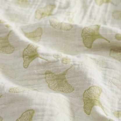 Fresh Ginkgo Leaf Cami Cotton Pajamas - image 13