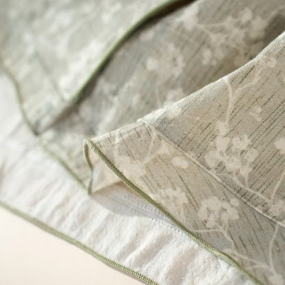 Soft Floral Cotton Button Front Pajamas - image 9