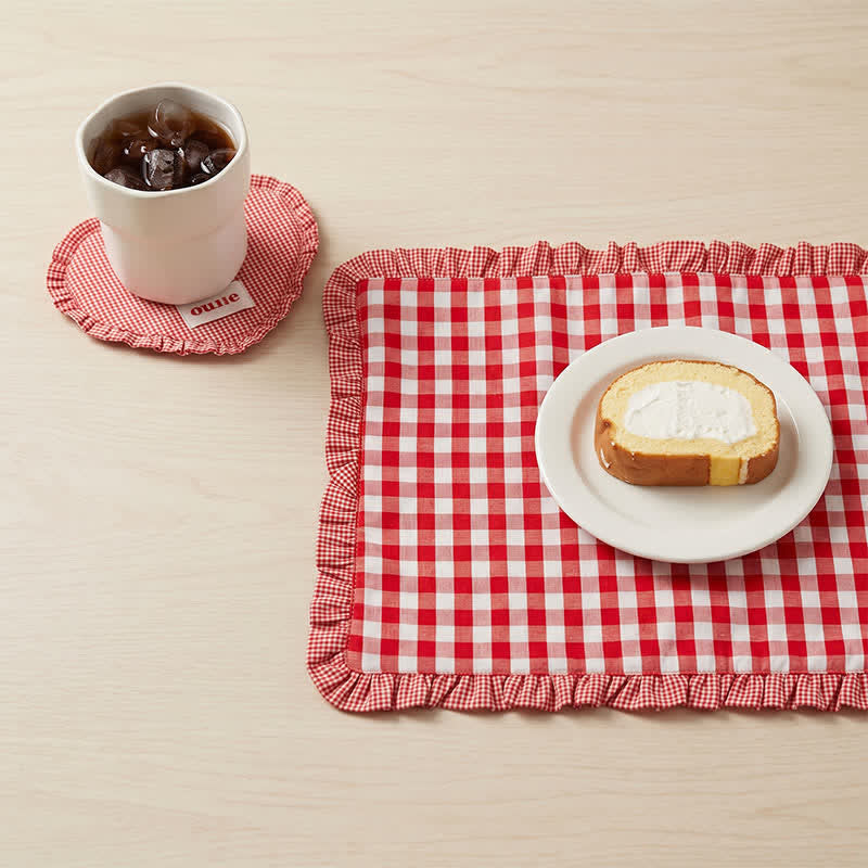 Soft Minimalist Striped Cotton Placemat - image 2