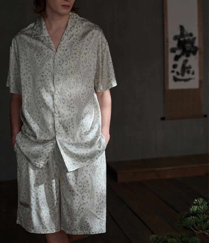 His & Hers Silky Satin Loungewear Set - Men - 2XL - image 7