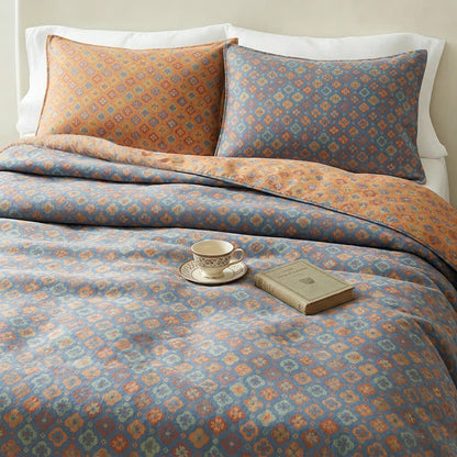 Vintage Floral Romantic Cotton Bedspread - image 2