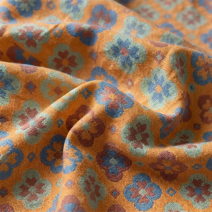 Vintage Floral Romantic Cotton Bedspread - image 5