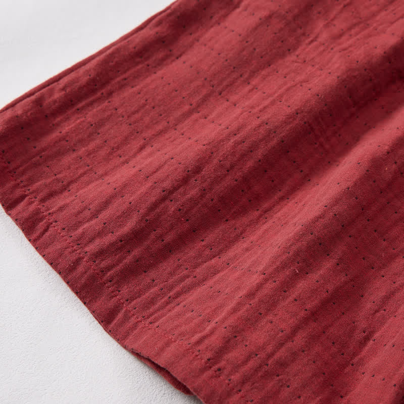 Relaxed Cotton Gauze Drawstring Lounge Shorts - image 12