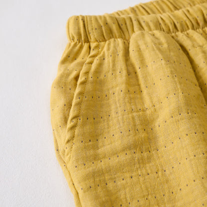 Relaxed Cotton Gauze Drawstring Lounge Shorts - image 19