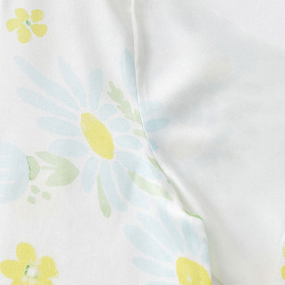 Sunflower Mint Contrast Trim Pajama Short Set - image 16