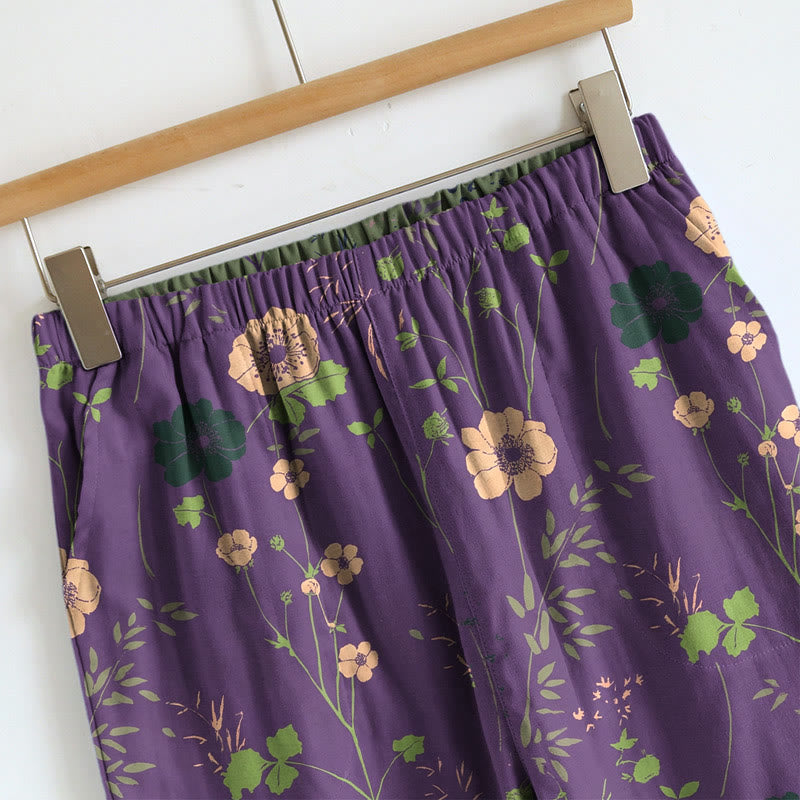 Vintage Floral Cami & Pants Pajama Set - image 6