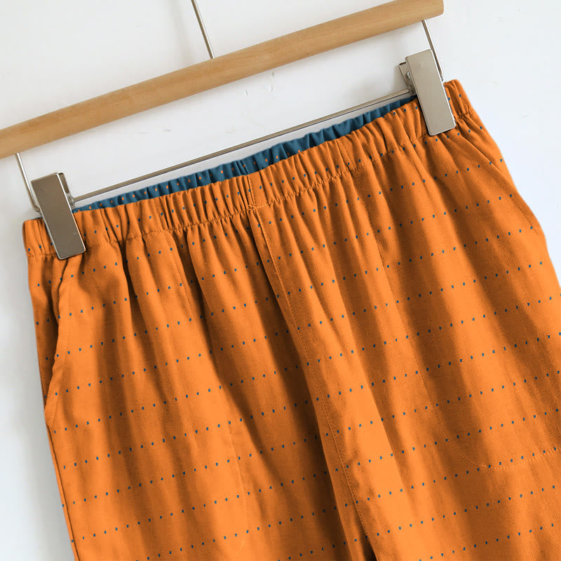Textured Solid Color Cami & Pants Lounge Set - image 7