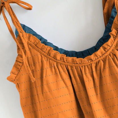Textured Solid Color Cami & Pants Lounge Set - image 6