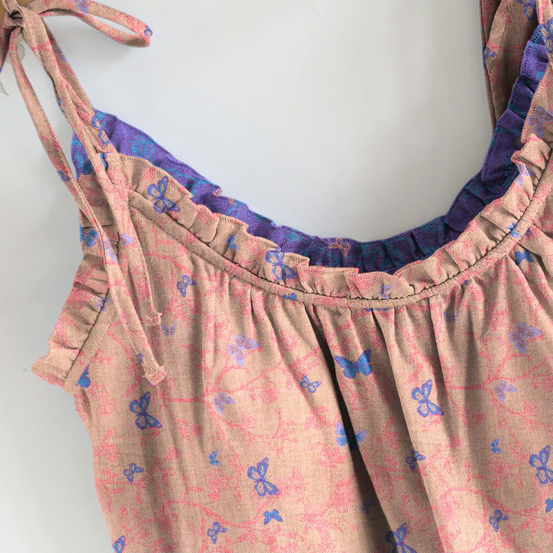Butterfly Print Cami & Lounge Pants Set - image 6