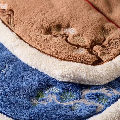 Chinese Gourd Coral Fleece Hand Towel - image 5
