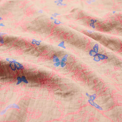 Butterfly Vine Cotton Jacquard Fabric - image 6