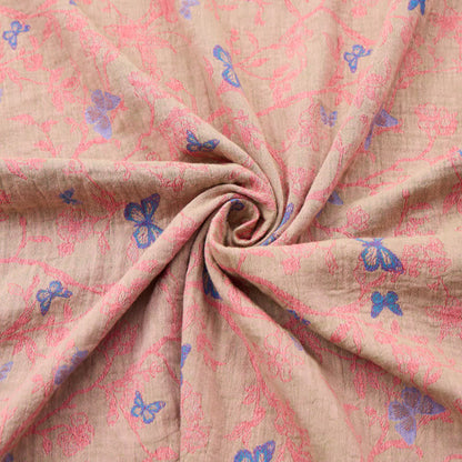 Butterfly Vine Cotton Jacquard Fabric - image 7