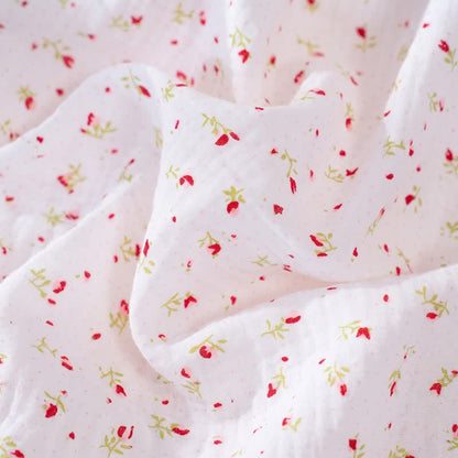 Cotton Floral Ruffle Strap Lounge Dress - image 4