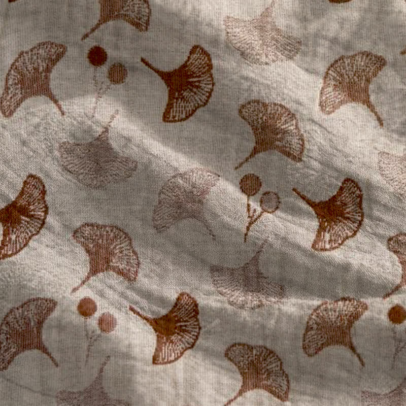 Ginkgo Floral Tie Strap Lounge Dress - image 24