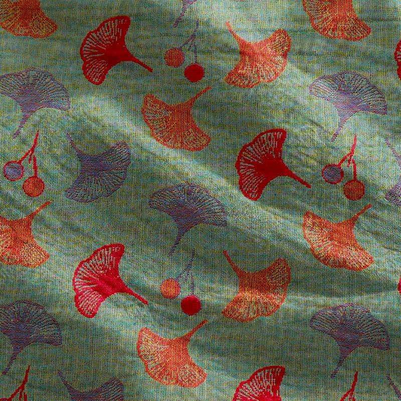 Ginkgo Floral Tie Strap Lounge Dress - image 44