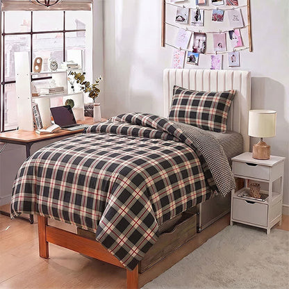 Heritage Plaid Twin XL Dorm Bedding Set - image 5