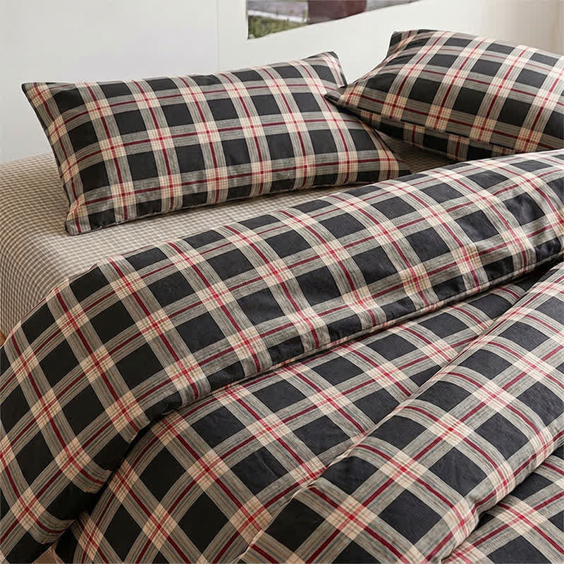 Heritage Plaid Twin XL Dorm Bedding Set - image 6