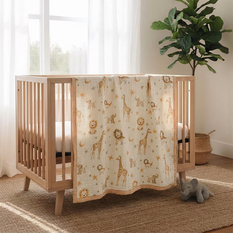 Animal Kingdom Cotton Muslin Blanket - image 4