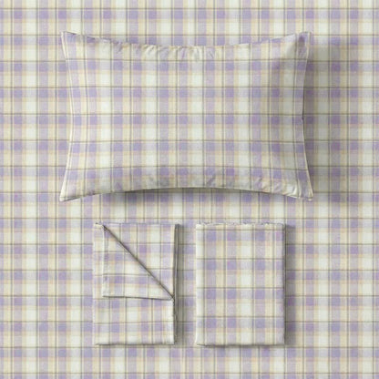 Pastel Plaid Twin XL Dorm Bedding Set - image 8