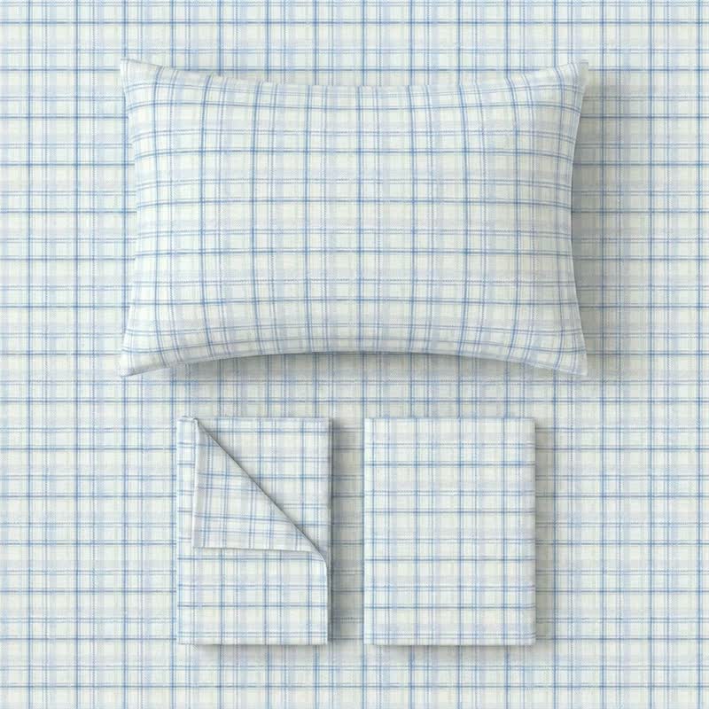 Thick Thin Plaid Dorm Bedding Set - image 10